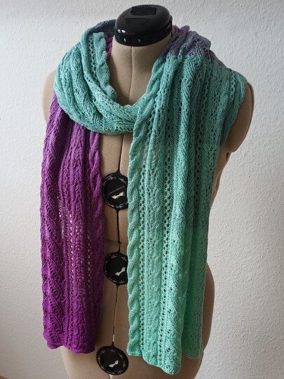 Strickanleitung für den Schal "Sophia"