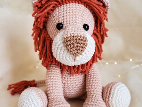 Crochet Pattern - Lion Amigurumi