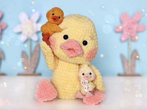 Crochet pattern ducklings
