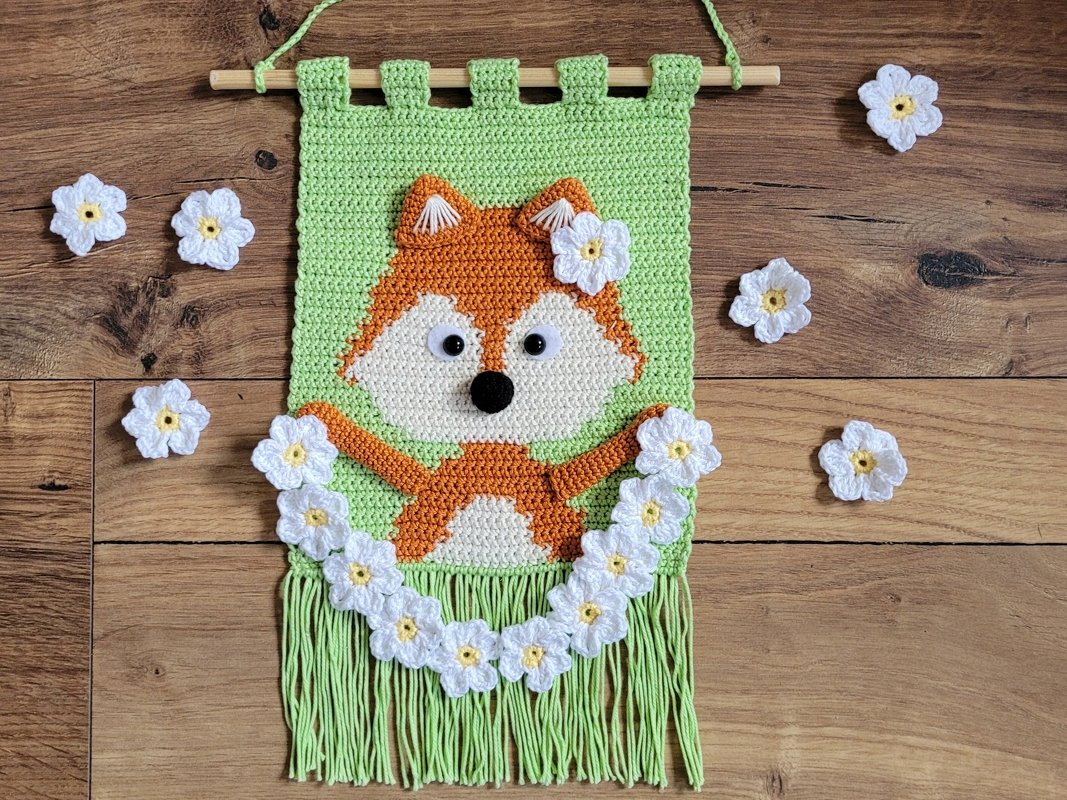 Anleitung 'Wandbehang Fuchs'