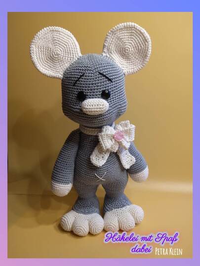 Häkelanleitung / Amigurumi / Maiki-Maus