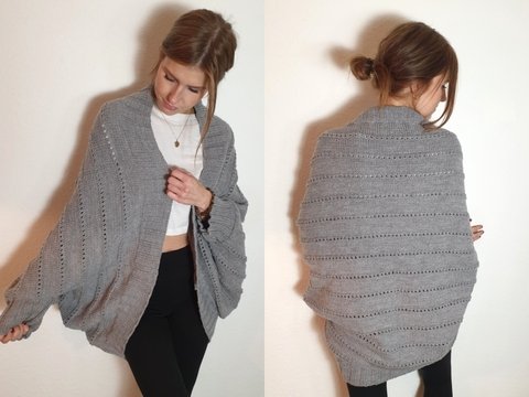 211 Strickanleitung Seelenwärmer Löcherli