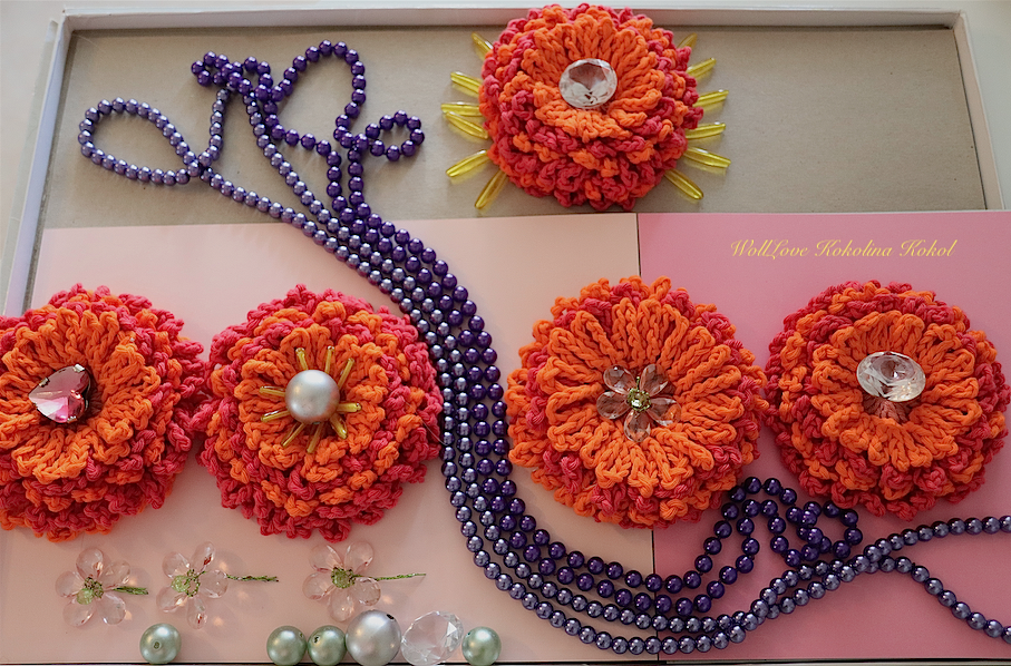 PDF download Häkel Anleitung Blume Simplicity