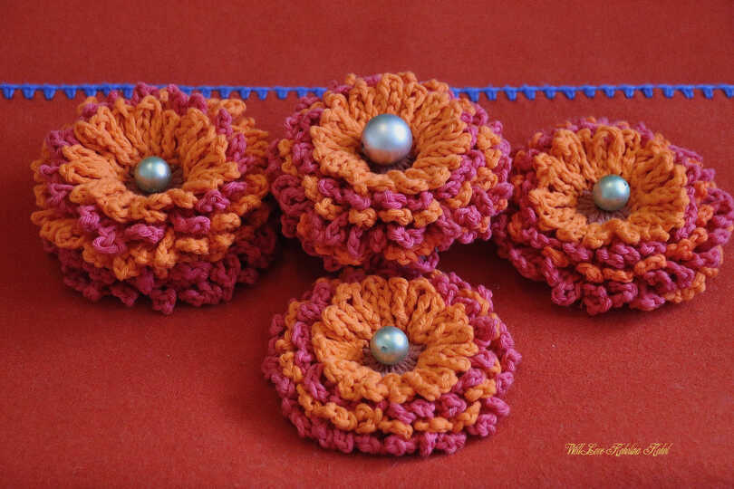 PDF download Häkel Anleitung Blume Simplicity