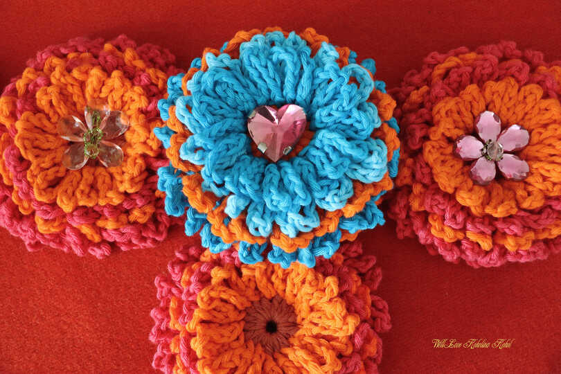 PDF download Häkel Anleitung Blume Simplicity