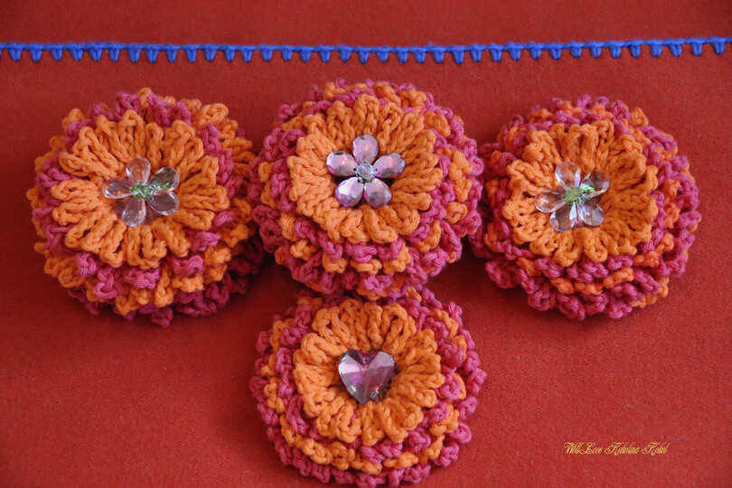 PDF download Häkel Anleitung Blume Simplicity