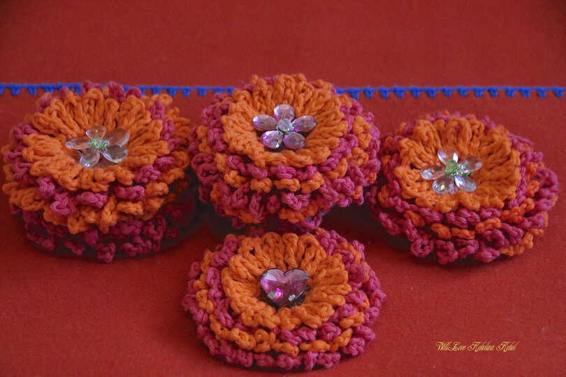 PDF download Häkel Anleitung Blume Simplicity