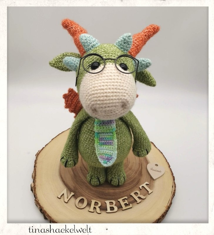 Häkelanleitung Drache Norbert - Bild 3