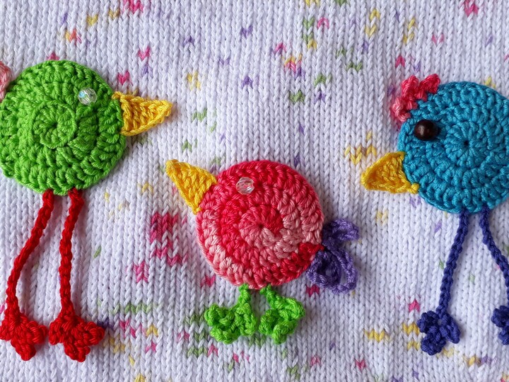 Strickanleitung Kinderpulli "Piepmatz"