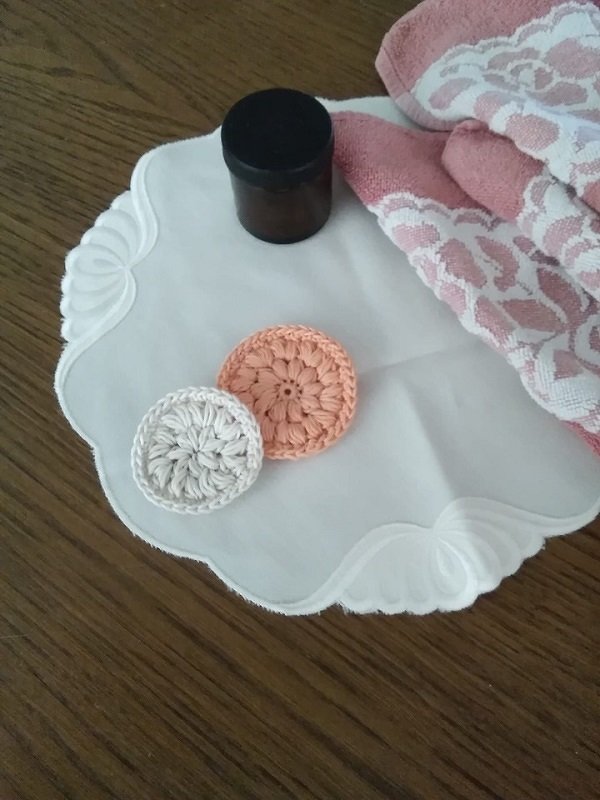Häkelanleitung "Kosmetik Pads"