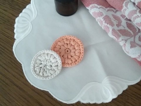Häkelanleitung "Kosmetik Pads"