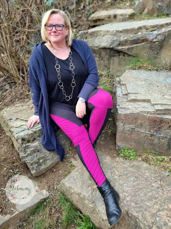 Bikerleggings Coco – PDF-Schnittmuster Gr. 32-54 |Ebenen u. Beamerdatei - Bild 8