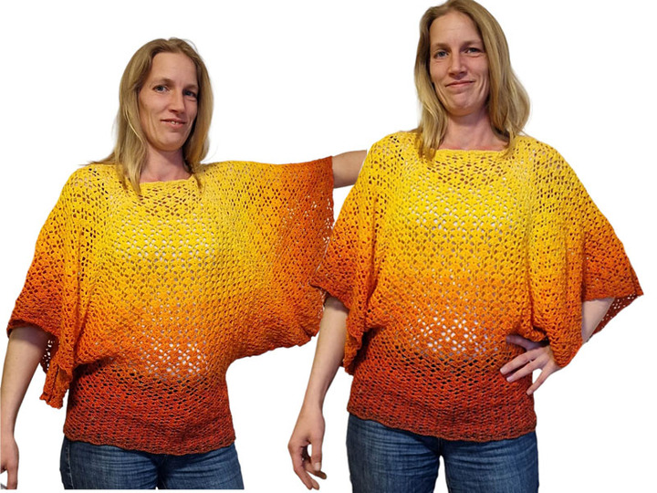 e-Book 8 Häkelanleitungen Oversize Oberteile