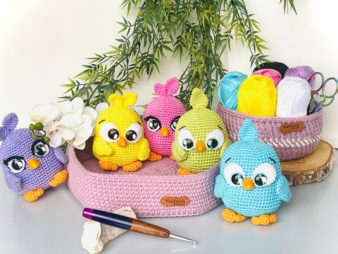 Osterküken Häkelanleitung Amigurumi