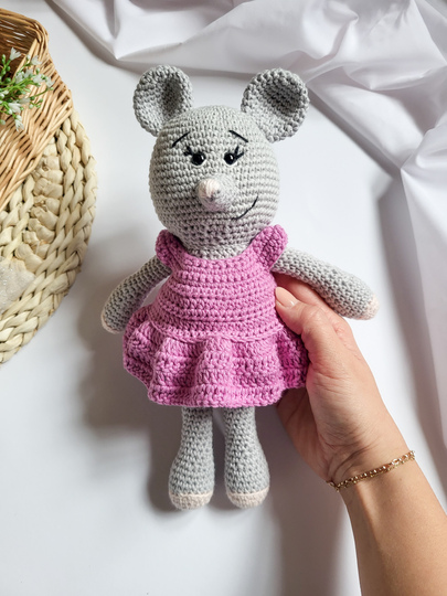 Häkelanleitung Maggy - die Maus, Amigurumi