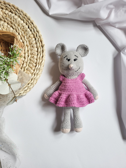 Häkelanleitung Maggy - die Maus, Amigurumi