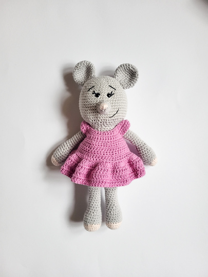 Häkelanleitung Maggy - die Maus, Amigurumi