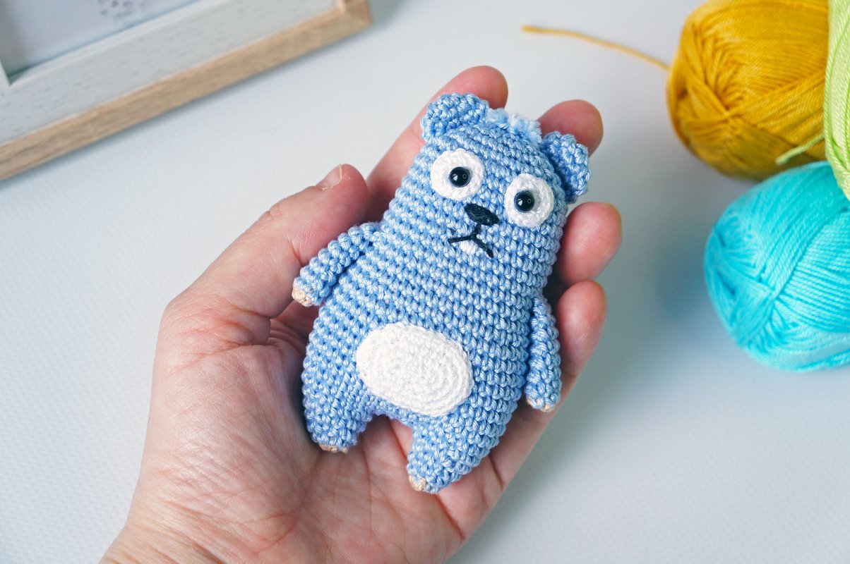 Crochet pattern Hamster. Rodent knitting. Amigurumi Hamster. - Image 5