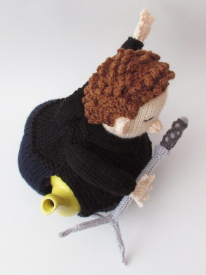 Rock Star Tea Cosy Knitting Pattern