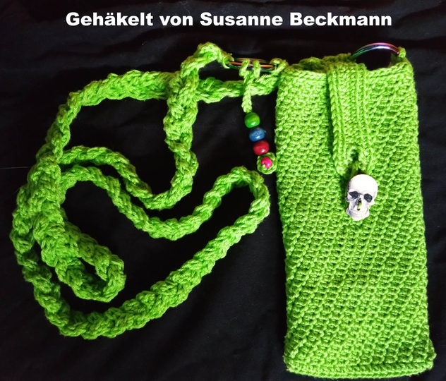 Crochet pattern smartphone case / smartphone cover / crossbody bag Cosma