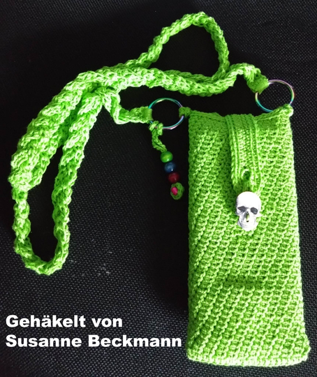 Crochet pattern smartphone case / smartphone cover / crossbody bag Cosma