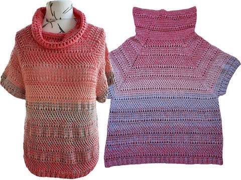 Häkelanleitung Oversize Pullover Tamika