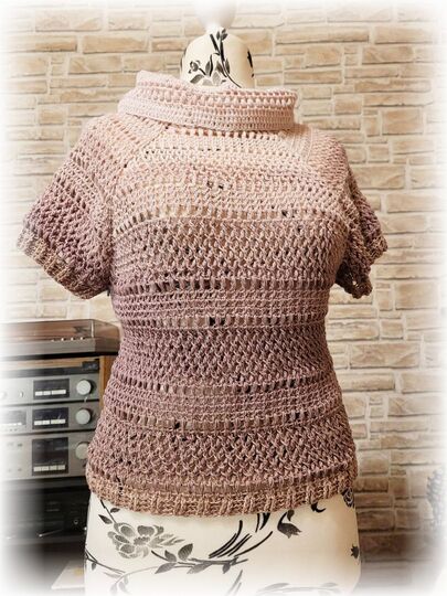 Häkelanleitung Oversize Pullover Tamika