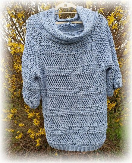 Häkelanleitung Oversize Pullover Tamika