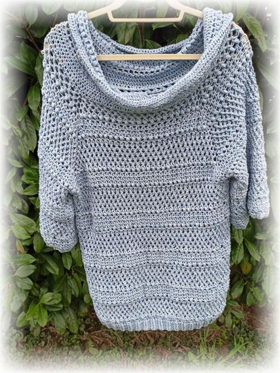 Häkelanleitung Oversize Pullover Tamika