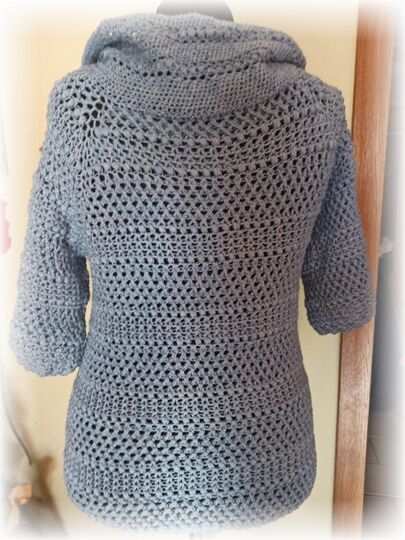 Häkelanleitung Oversize Pullover Tamika