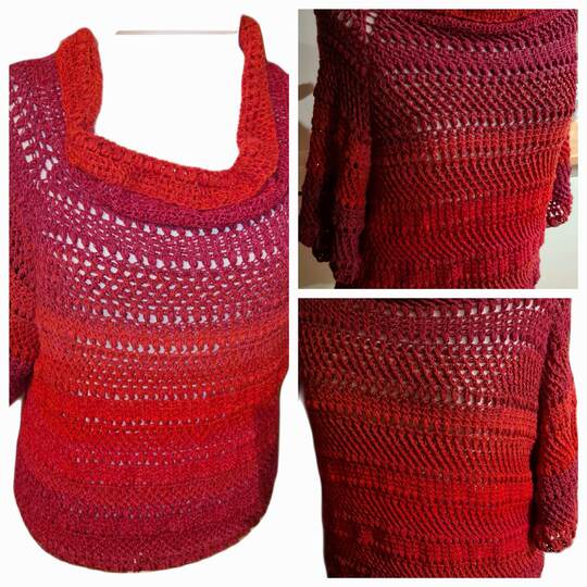 Häkelanleitung Oversize Pullover Tamika