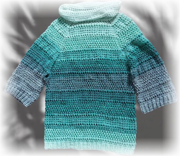 Häkelanleitung Oversize Pullover Tamika