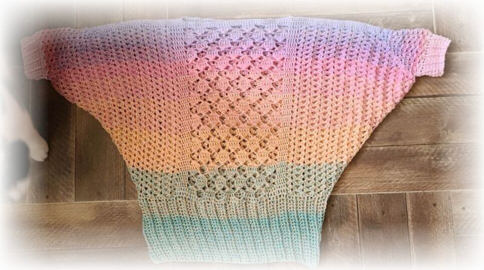 Häkelanleitung Fledermauspullover Batsy