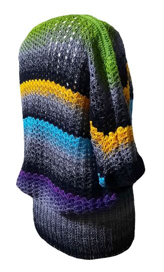 Häkelanleitung Fledermauspullover Batsy