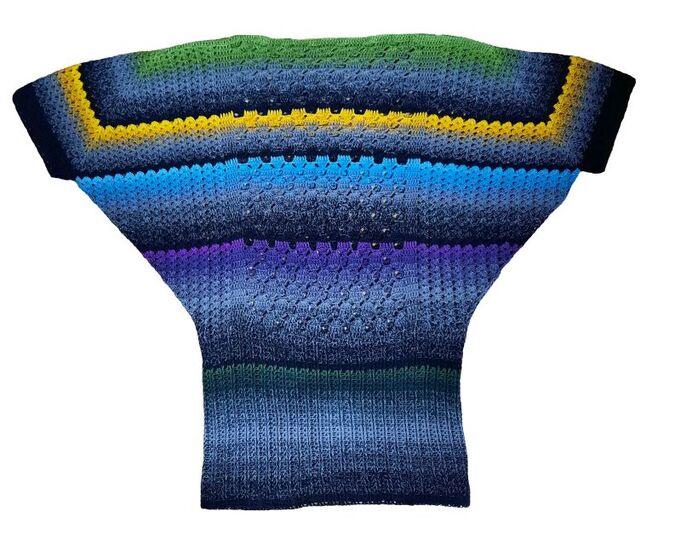 Häkelanleitung Fledermauspullover Batsy