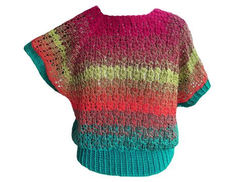 Häkelanleitung Oversize Pulli Mix It