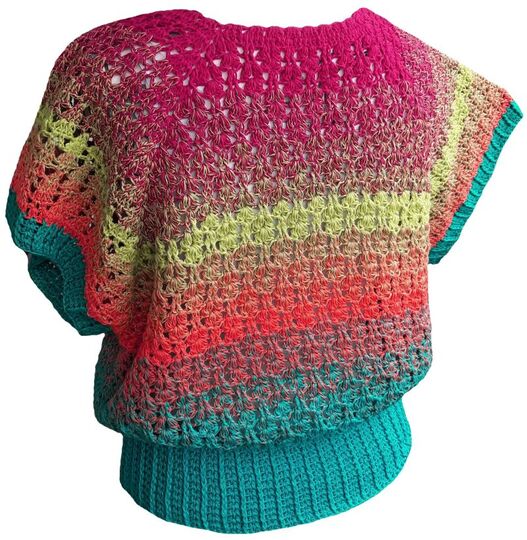 Häkelanleitung Oversize Pulli Mix It