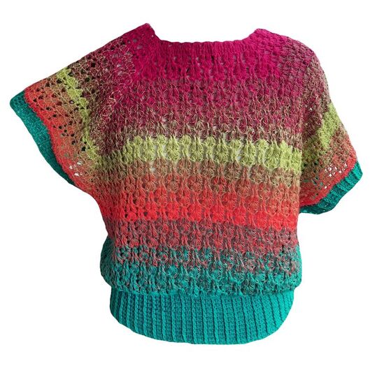 Häkelanleitung Oversize Pulli Mix It