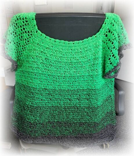 Häkelanleitung Oversize Pulli Mix It