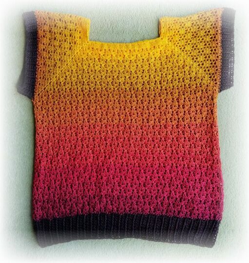 Häkelanleitung Oversize Pulli Mix It