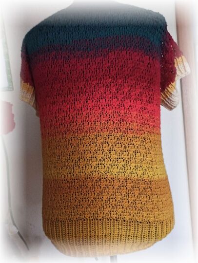 Häkelanleitung Oversize Pulli Mix It