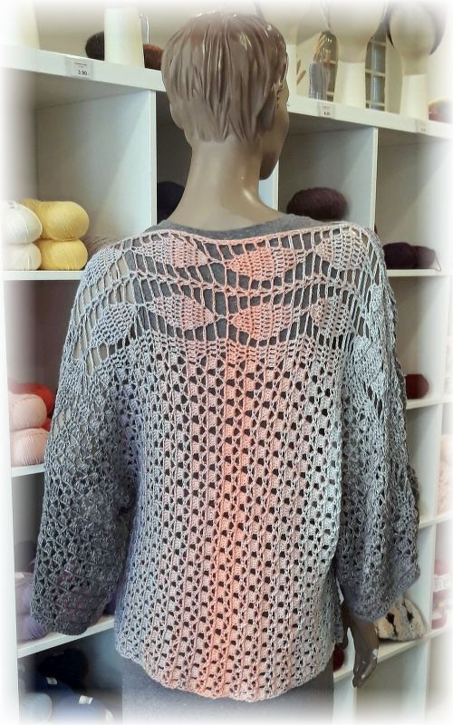 Häkelanleitung Oversize Tunika Dressy - Bild 7