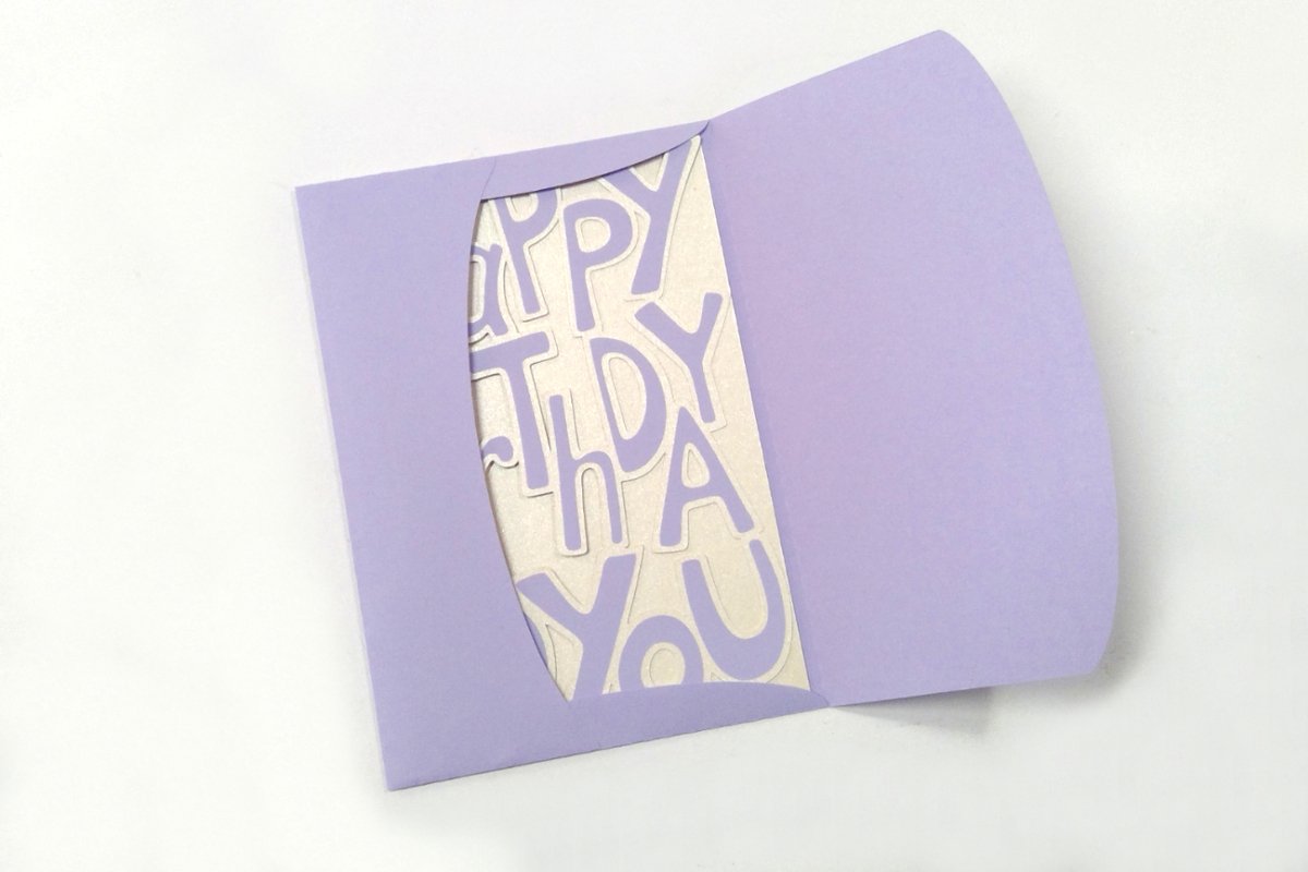 Karte To You Plotterdatei  SVG DXF FCM - Bild 3