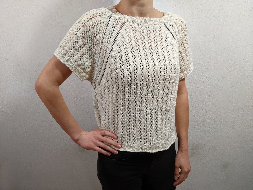 Strickanleitung Kurzes Sommer-Shirt RVO
