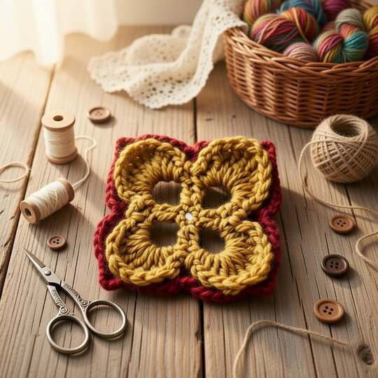 Granny Square Häkelanleitung PDF + Video (Englisch)
