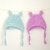 Crochet baby bonnet pattern, infant hat with ears, PDF pattern tutorial