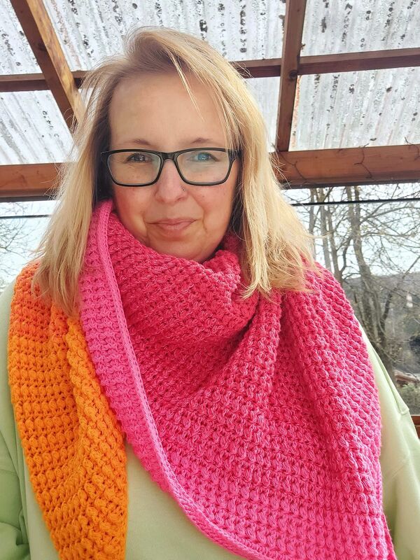 Häkelanleitung Dreieckstuch/Loop Daya - Bild 3