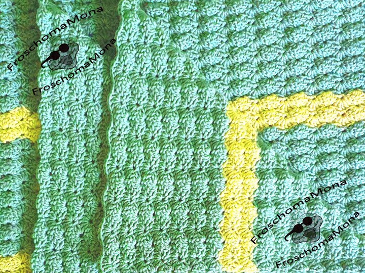 Decke " OLIANA " alle Größen Frühchendecke Babydecke Tagesdecke Anleitung