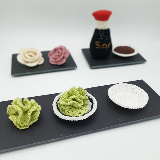 Japanisches Gewürz für Sushi Häkelanleitung PDF