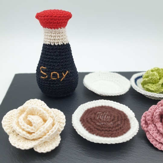 Japanisches Gewürz für Sushi Häkelanleitung PDF